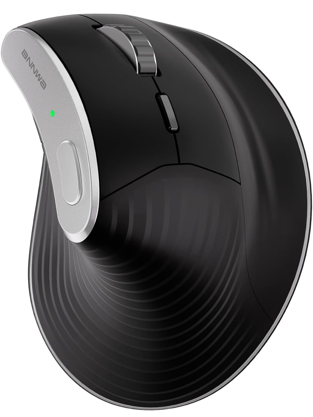 Ergonomic Vertical Wireless Mouse - Black